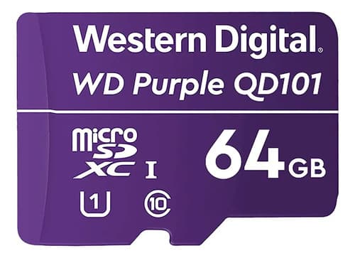 Microsd Card Western Digital Sc Qd101 64gb Wd Purple