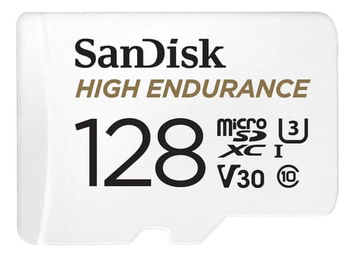 Memoria Micro Sdxc Sandisk Alta Resistencia, De 128 Gb