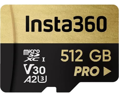 Tarjeta De Memoria Microsdxc Insta360 Pro De 512 Gb, V3, A2