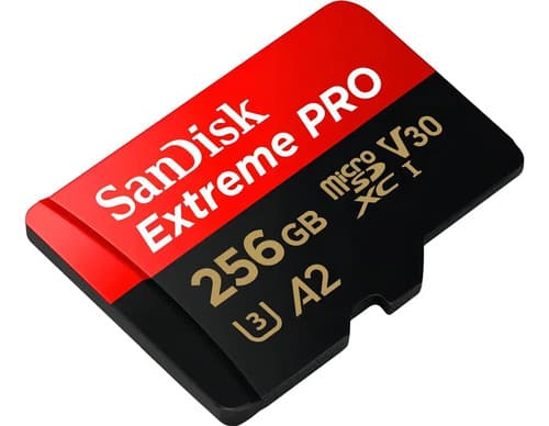 Cartão Memória Extreme Pro Micro Sd Xc 256gb 200mb/s