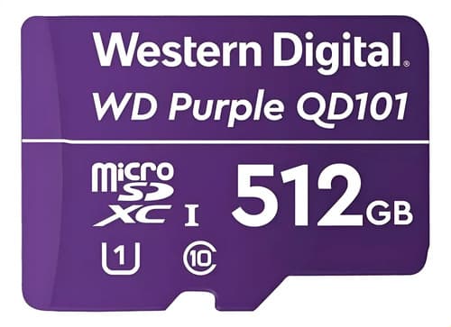 Lm Memória Western Digital Wd Purple 512 Gb Micro Classe