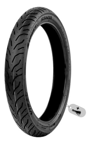 Pneu Vipal 90/90-18 St600 Moto C/ Válvula Tr-412