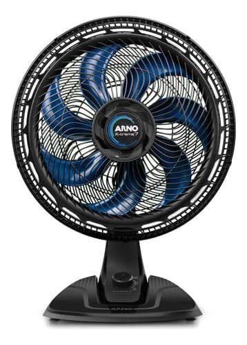 Ventilador Mesa Arno X-treme 7 VE70 40 cm Preta Azul