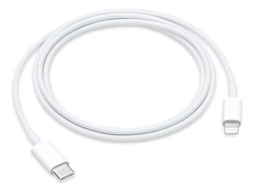Cabo Usb-c Para Lightning 1 Metro Branco Apple