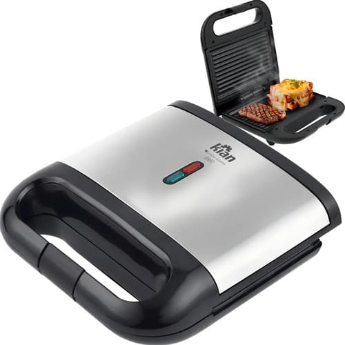 Sanduicheira Grill Kian Elétrica 750W para Sanduíches e Petiscos