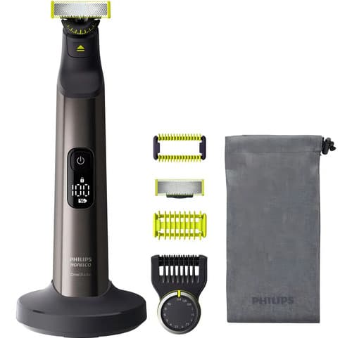 Philips Norelco Oneblade Pro 360 Barbeador Híbrido Qp6551/70 Cor Preto