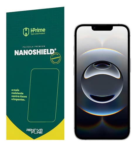 Pelicula Hprime Nanoshield Para iPhone 13 / 13 Pro / 14 / 16e