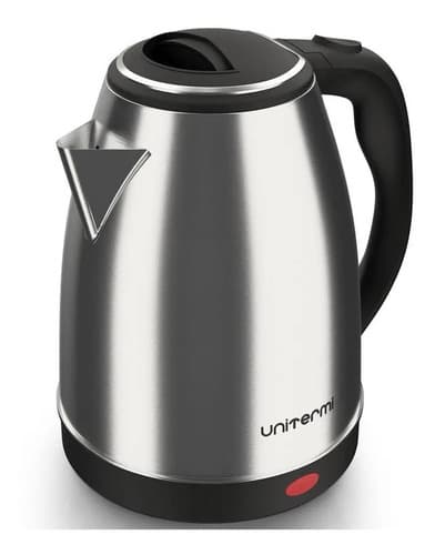 Chaleira Elétrica Unitermi 1.8L Inox 1800W Desligamento Automático