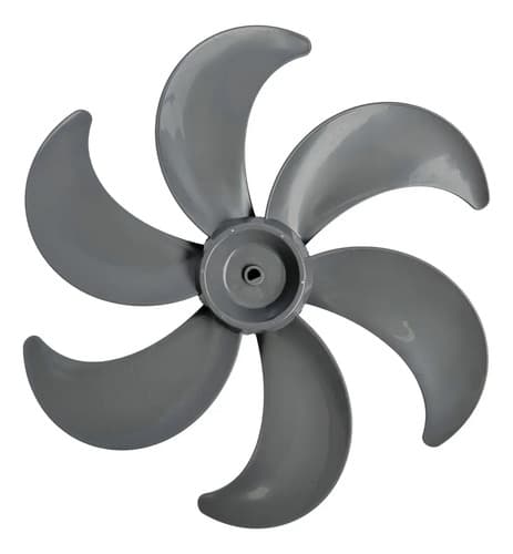 Hélice Ventilador Britânia/philco 6 Pás 30cm Cor Cinza-escuro