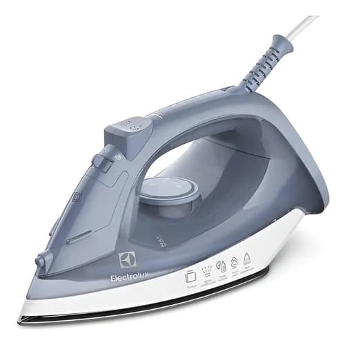 Ferro De Passar Roupa Electrolux Efficient (esi10 Cinza