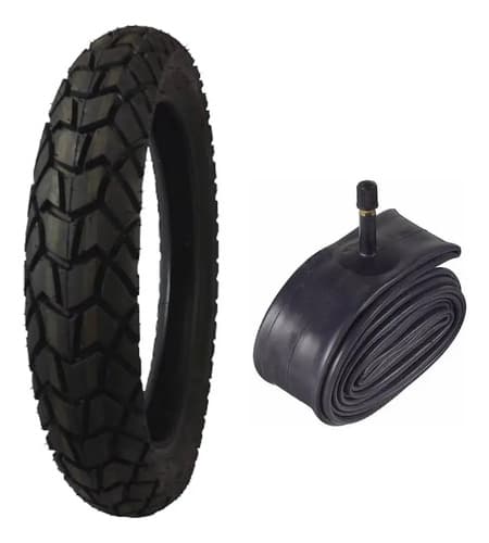Pneu Dianteiro Bros 125/150 Crosser 90/90-19 + Camara De Ar