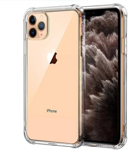 Capa Capinha Transparente Para iPhone 11 Pro / Xs Case Com Bordas Anti Impacto