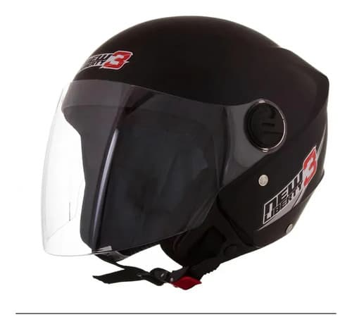 Capacete New Liberty Three 60 Preto Fosco Pro Tork