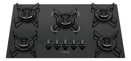 Cooktop Itatiaia Essencial 5 Bocas Preto