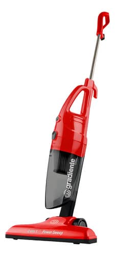 Aspirador De Pó Elétrico Gradiente Vertical 2 Em 1 1200w Cor Vermelho