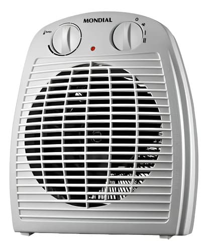 Aquecedor De Ar Mondial A-08 Cinza 110v
