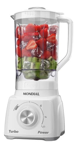 Liquidificador Turbo Power Mondial 550W L-99 WG