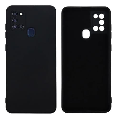 Capa Capinha Silicone Aveludada Para Galaxy M21s / M31 Cor Preto