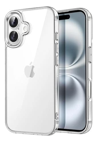 Capa Capinha Slim Pro Flexível Para iPhone 16 Normal Case Transparente