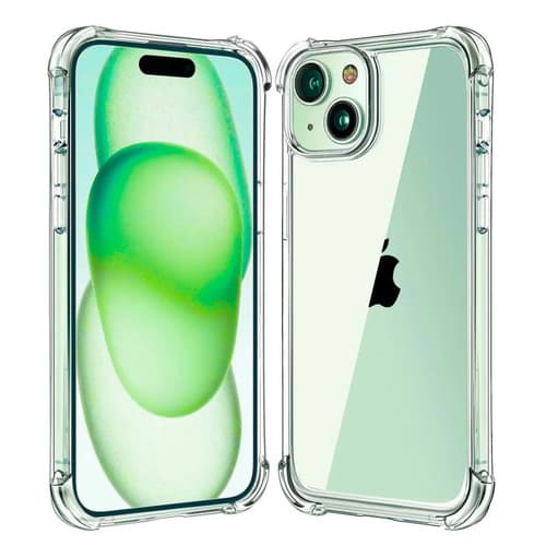 Capa Capinha Transparente Para iPhone 15 Plus Case Com Bordas Anti Impacto