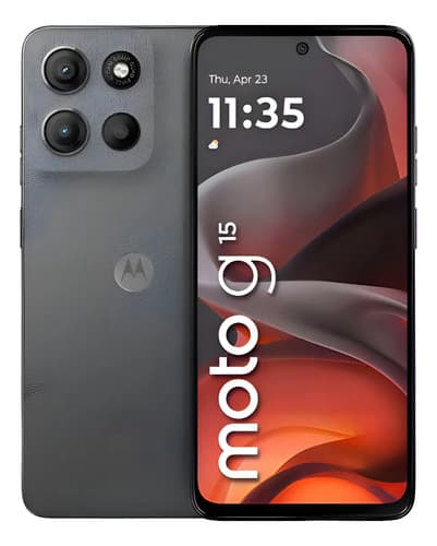 Celular Moto G15 128gb 4ram cinza