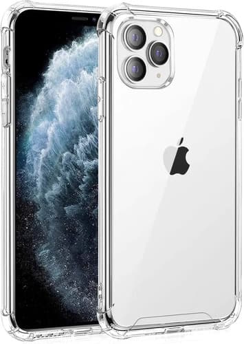 Capa Capinha Transparente Para iPhone 11 Pro Max Case Com Bordas Anti Impacto
