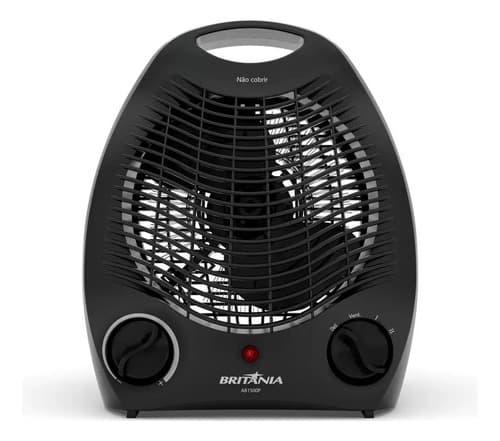 Aquecedor Britânia 2 em 1 com 3 Níveis de Potência AB1500P 220V