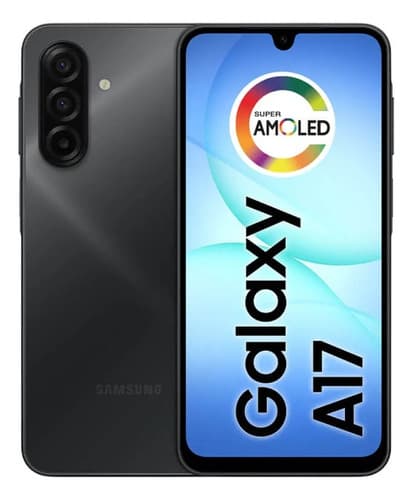 Celular Samsung Galaxy A17 Com Ia, 256gb, 8gb Ram, Câm De 50mp, Tela De 6.7 , Nfc, Ip54 - Preto