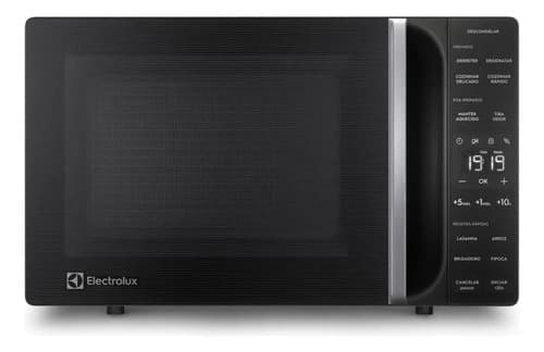 Micro-ondas Electrolux 23L Preto Efficient com Descongelamento Assistido (ME23P) - 110V