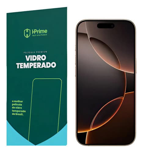 Película Hprime Vidro Temperado iPhone 16 Pro Tela 6.3