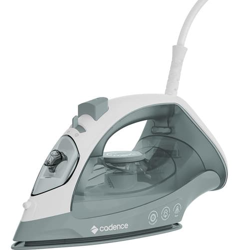 Ferro De Passar A Seco E A Vapor 2 Em 1 Cinza Iro215 Cadence