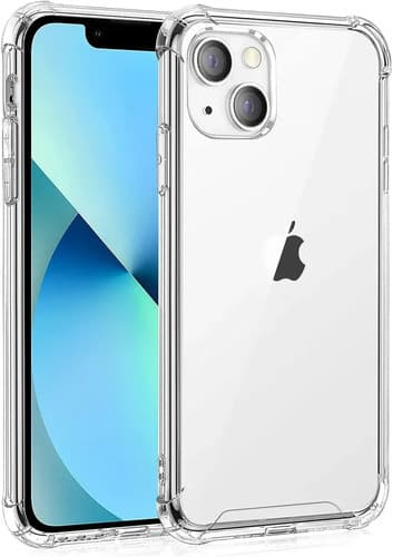 Capa Capinha Transparente Para iPhone 13 Mini Case Com Bordas Anti Impacto
