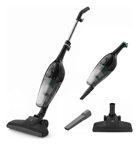 ASPIRADOR DE PÓ ELECTROLUX 1100W 2 EM 1 COM FILTRO HEPA PRETO 127V STK12