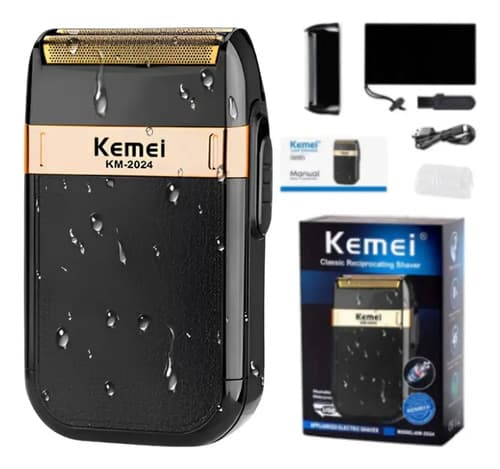Aparelho Portátil De Barbear Kemei Km-2024
