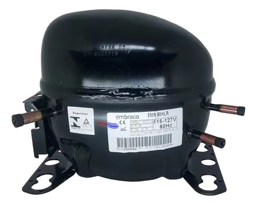 Compressor Embraco EMR80HLR 1/4+ R134A para Geladeira e Freezer