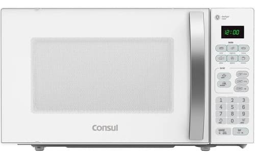 Micro Ondas 20 Litros 10 Níveis De Potência Cma20bb Consul Cor Branco