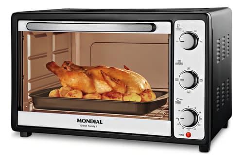 Forno Elétrico 52L Grand Family II, Mondial 1800W FRN-52-B