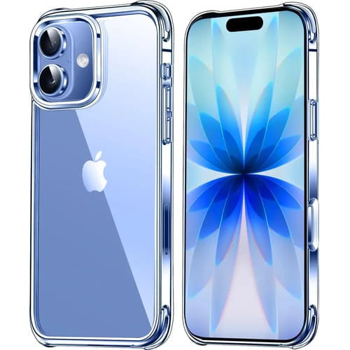 Capa Capinha Transparente Para iPhone 17 Normal Case Com Bordas Anti Impacto