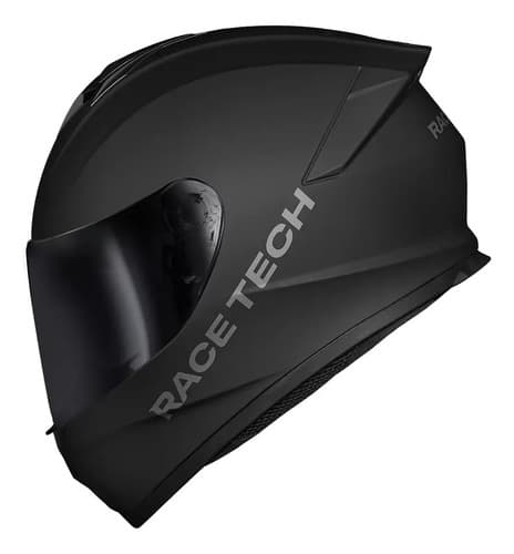 Capacete Race Tech Hit Monocolor Preto Fosco Tamanho Do Capacete 56