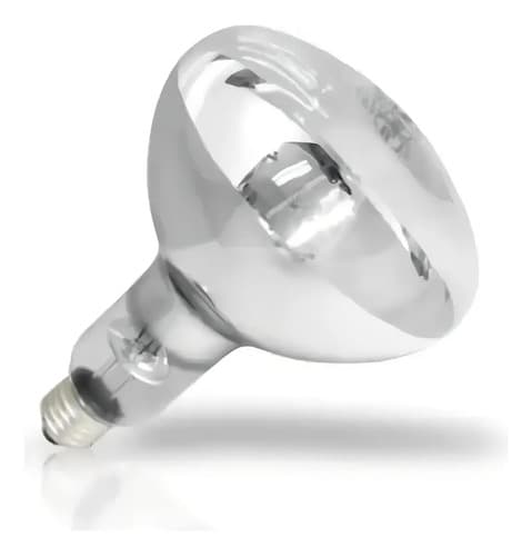 Lâmpada Infravermelha Empalux 250W E27 Branco Quente Secagem Interior