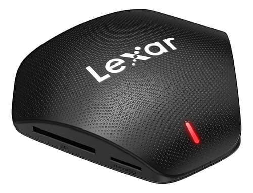 Leitor de Cartão Profissional Lexar 3 em 1 USB 3.1 SD MicroSD CF