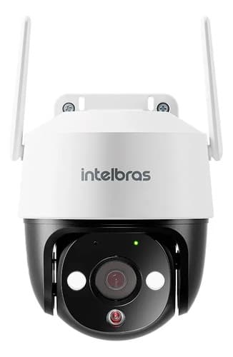 Câmera Inteligente Im7 + 3mp De Resolução Branca Intelbras
