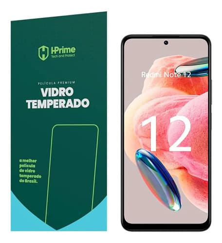 Película Hprime Vidro Temperado Para Xiaomi Redmi Note 12s