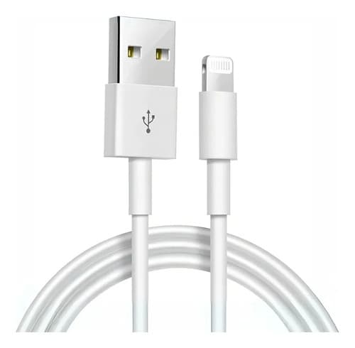 Cabo Carregador Turbo Usb 2 Metros Compatível Com iPhone 6 7 8 X Xr Xs 11 12 13 14 Pro Max iPad E iPod Ultra Resistente Design Clássico Carregamento Rápido Sincronização De Dados Eletric Teck