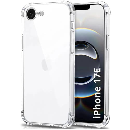 Capa Capinha Transparente Para iPhone 17e Case Com Bordas Anti Impacto