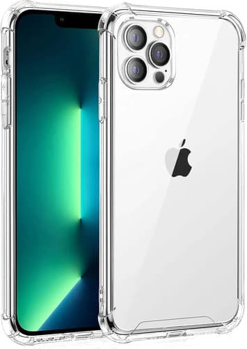 Capa Capinha Transparente Para iPhone 13 Pro Max Case Com Bordas Anti Impacto