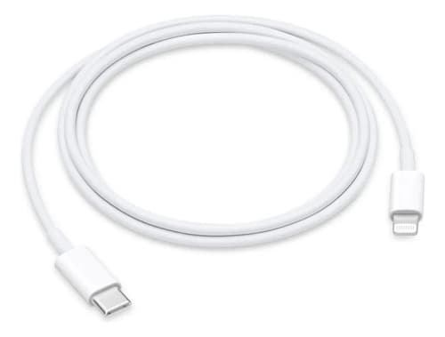Cabo Usb-c Para Lightning 1 Metro Branco Apple