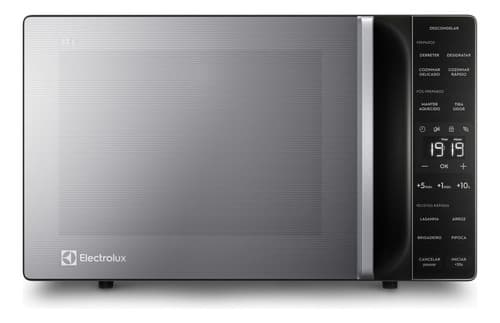 Micro-ondas ME23S 23L Efficient Com Descongelamento Assistido Cor Inox Electrolux