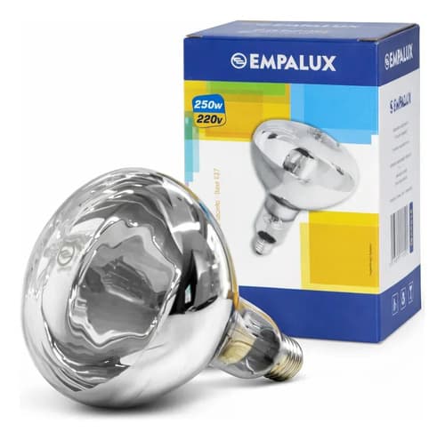 Lampada Para Desidatracao De Frutas 250w E27 Cor da luz Branco-quente