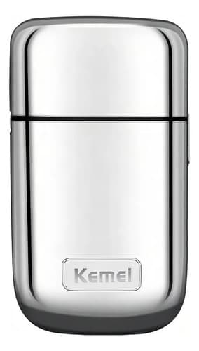 Barbeador prateado Kemei KM-TX1